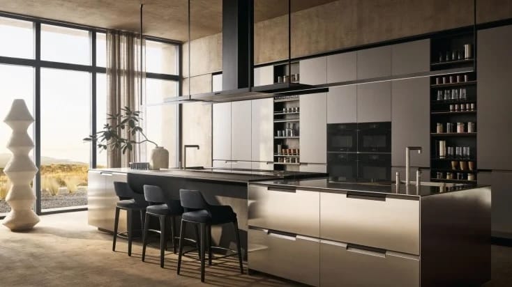 Poliform kitchen design liquido contemporaneo - Life&People Magazine