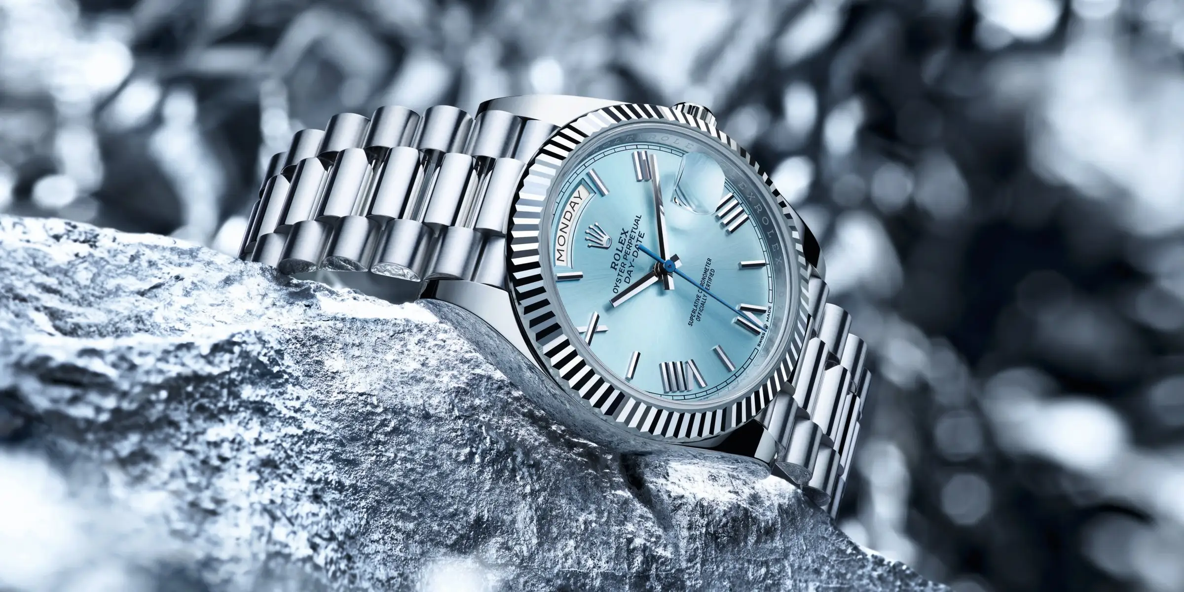 Rolex nella versione con crono celeste - Life&People Magazine
