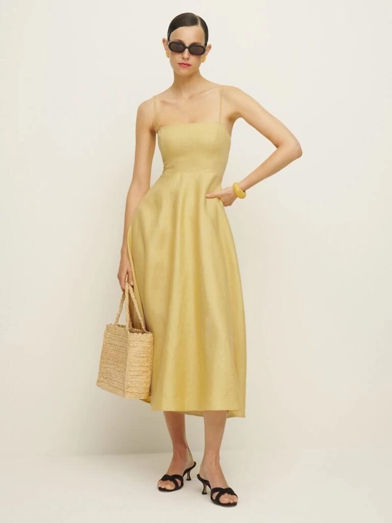 abito in lino tendenza moda estate - Life&People Magazine