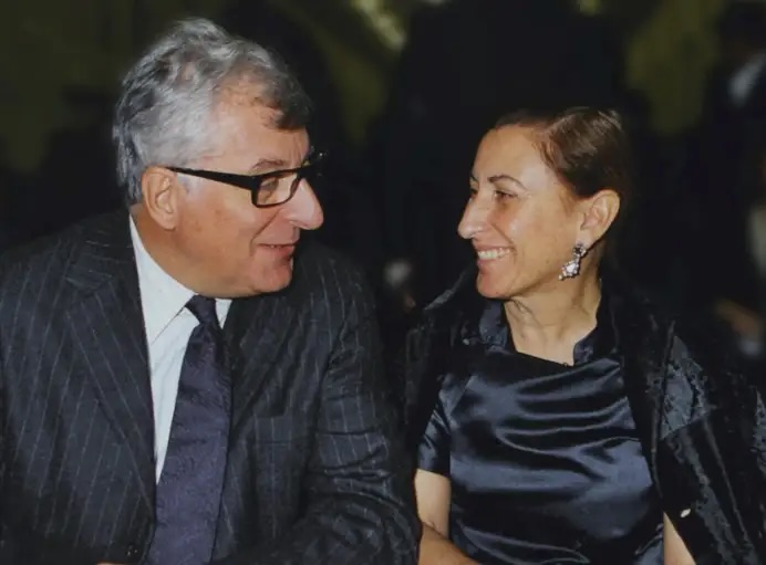 evoluzione estetica Patrizio Bertelli e Miuccia Prada - life&people magazine