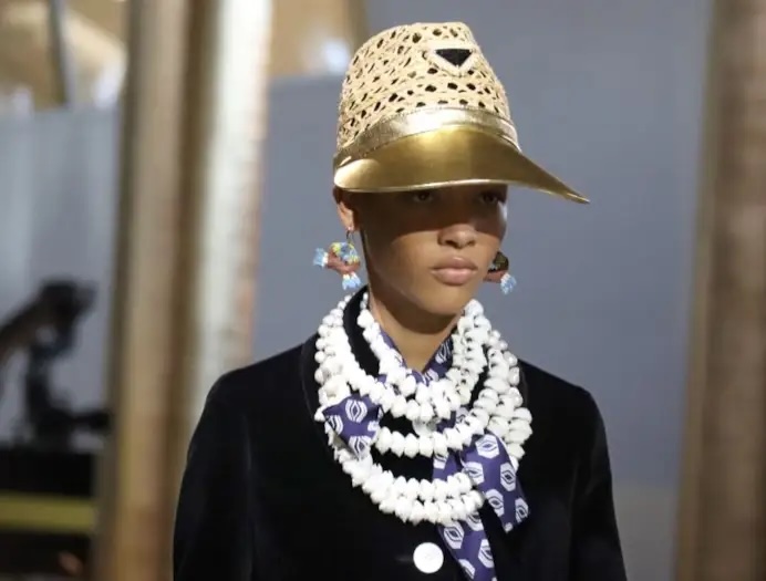 Un dettaglio Prada, collezione donna s-s 2020 (ph. Stefano Roncato) - life&people magazine