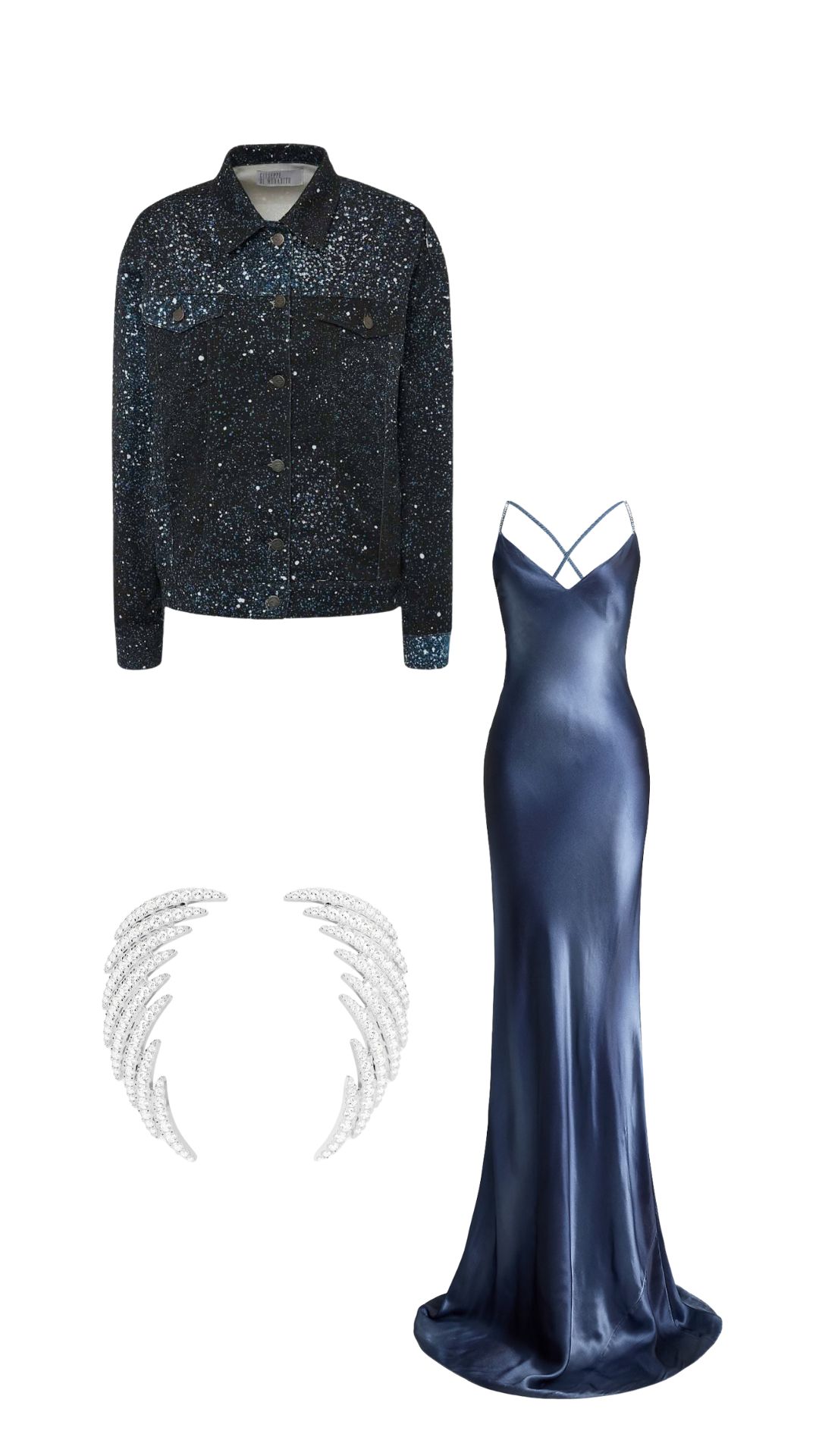 Denim e slip dress Ralph Laurent - Life&People Magazine
