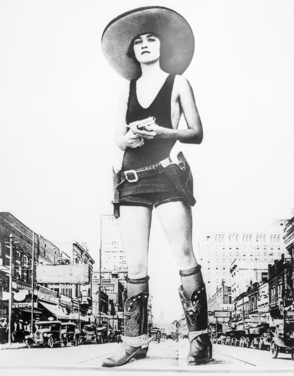 Le ragazze di Fort Worth nel 1923, in veste di cowgirls - Life&People Magazine