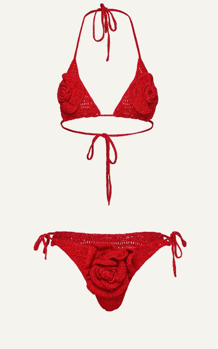 In cotone crochet con fiori 3D, Magda Butrym - Life&People Magazine