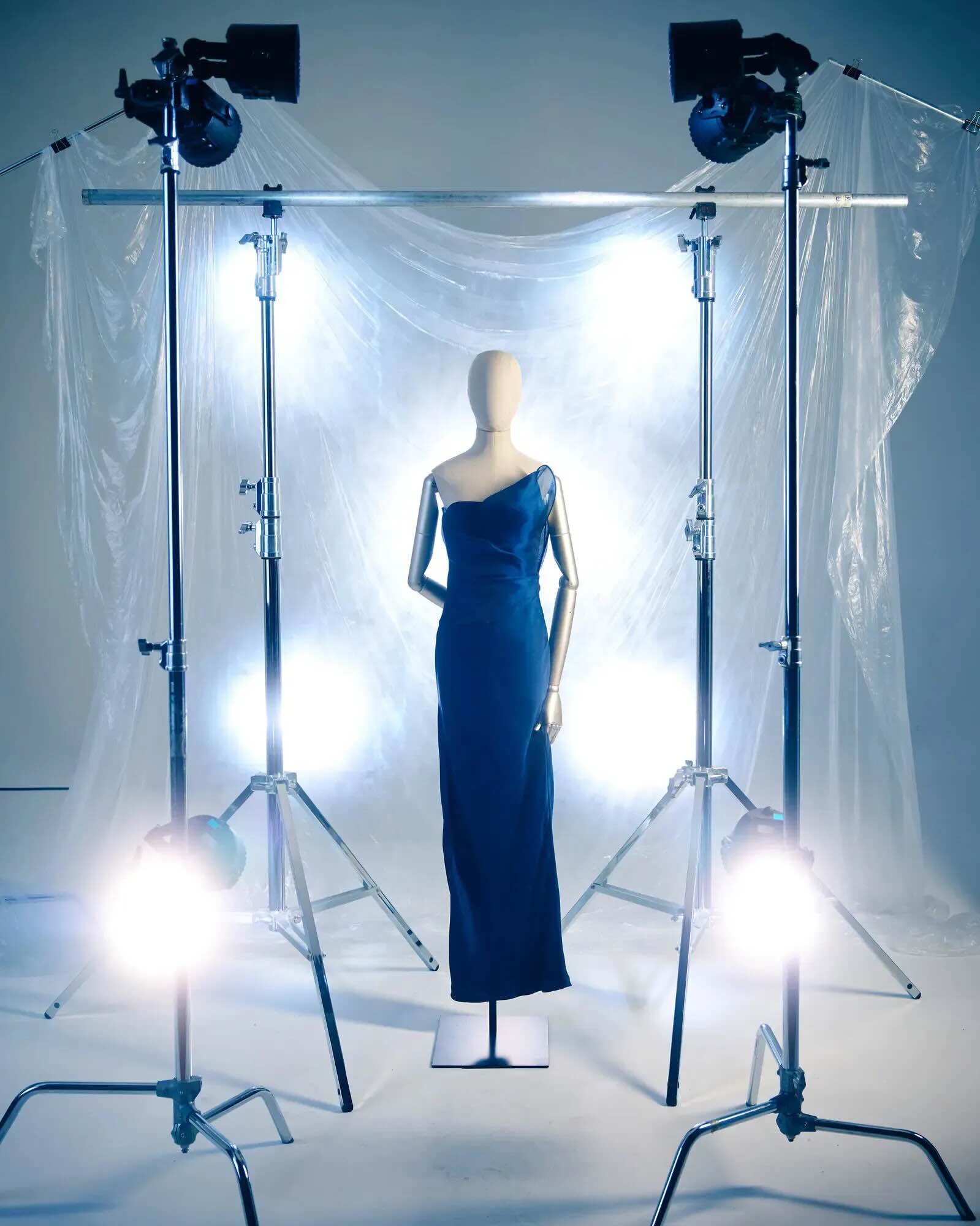 abito blu corsetttato - Life&People Magazine