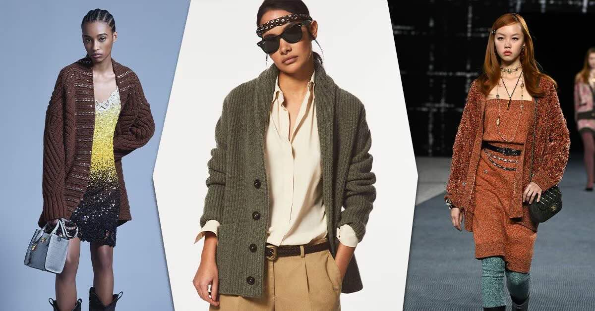 Cardigan oversize trend inverno autunno - Life&People Magazine