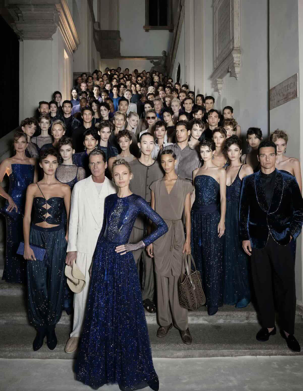 Giorgio Armani SS 2026 Pinacoteca di Brera chiusura sfilata MFW - Life&People Magazine