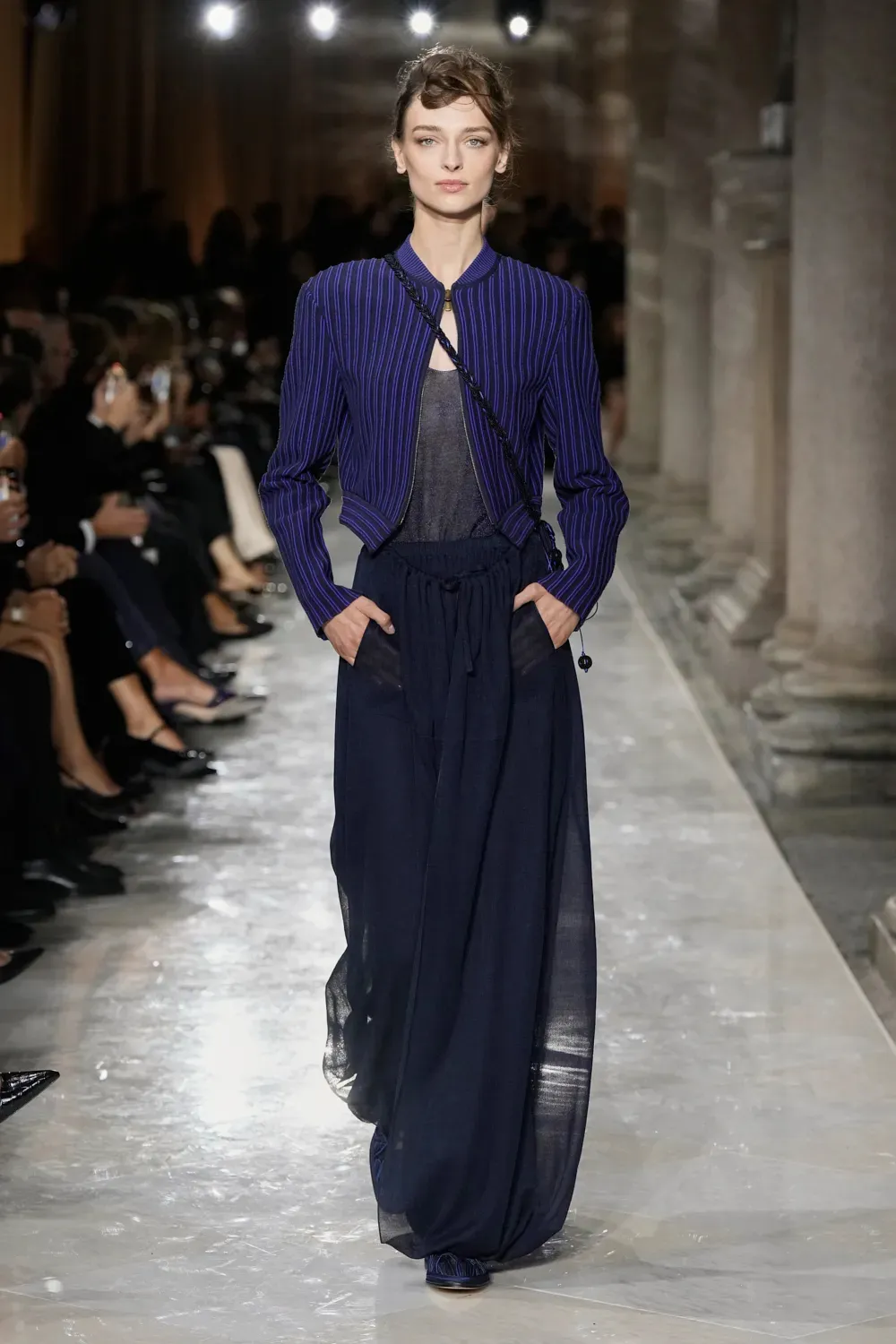 sfilata Giorgio Armani Primavera Estate 2026 Milano Fashion Week - Life&People Magazine