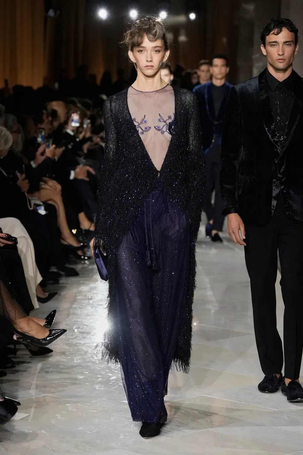 sfilata Giorgio Armani Primavera Estate 2026 Milano Fashion Week - Life&People Magazine