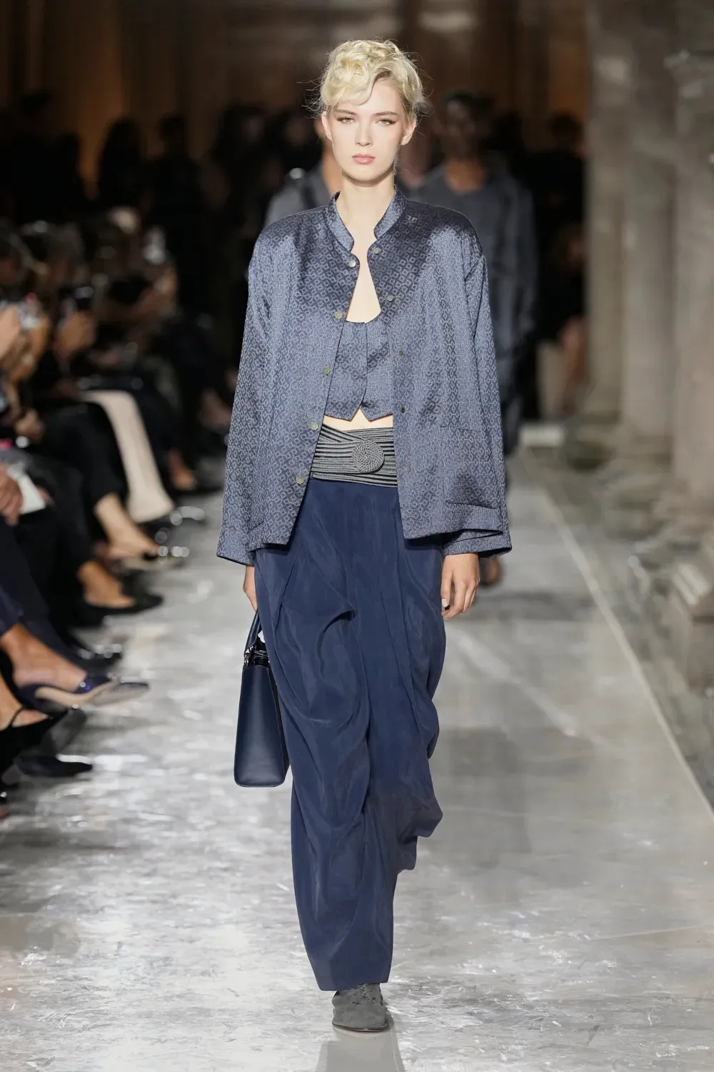sfilata Giorgio Armani Primavera Estate 2026 Milano Fashion Week - Life&People Magazine