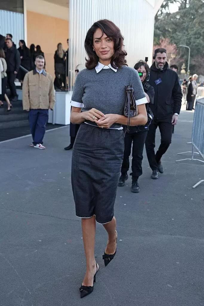 elodie alla sfilata Prada - Life&People Magazine