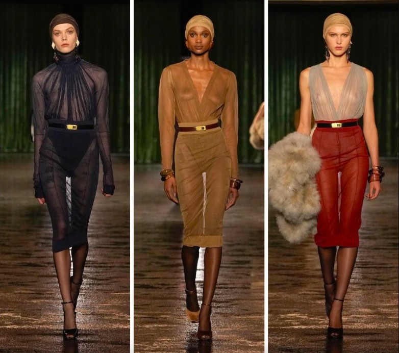 gonna velata saint laurent - Life&People Magazine