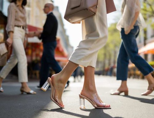 La leggerezza si fa stile: le scarpe trasparenti ed il fascino sofisticato dell’invisibile