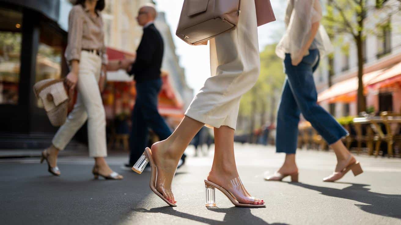 scarpe trasparenti primavera - Life&People Magazine
