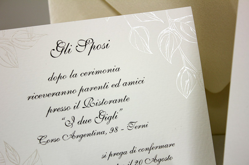 partecipazioni matrimonio eleganti - Life&People Magazine