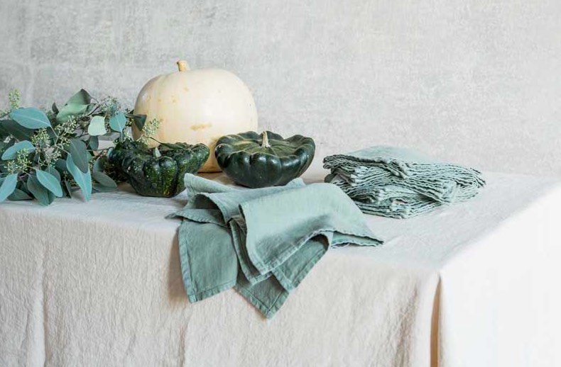 tovaglia limonta lino apparecchiare tavola - Life&People Magazine