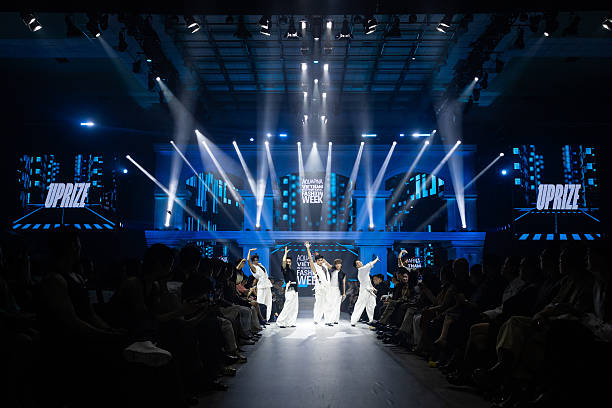 HO CHI MINH CITY, VIETNAM - JUNE 18: UPRIZE perform during the opening ceremony of Aquafina Vietnam International Fashion Week 21st Edition 2026 on June 18, 2026 in Ho Chi Minh City, Vietnam FW 2026
