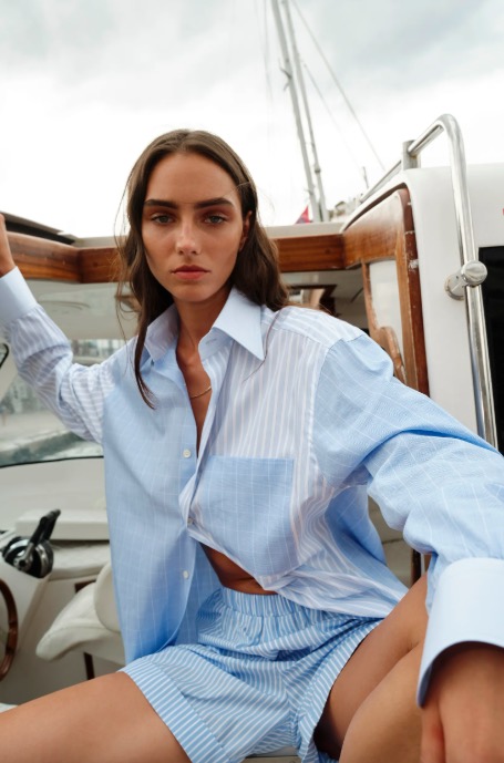 dry pigiama in lino azzurro - Life&People Magazine