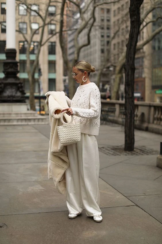 colori nella moda Total white look Life&People Magazine