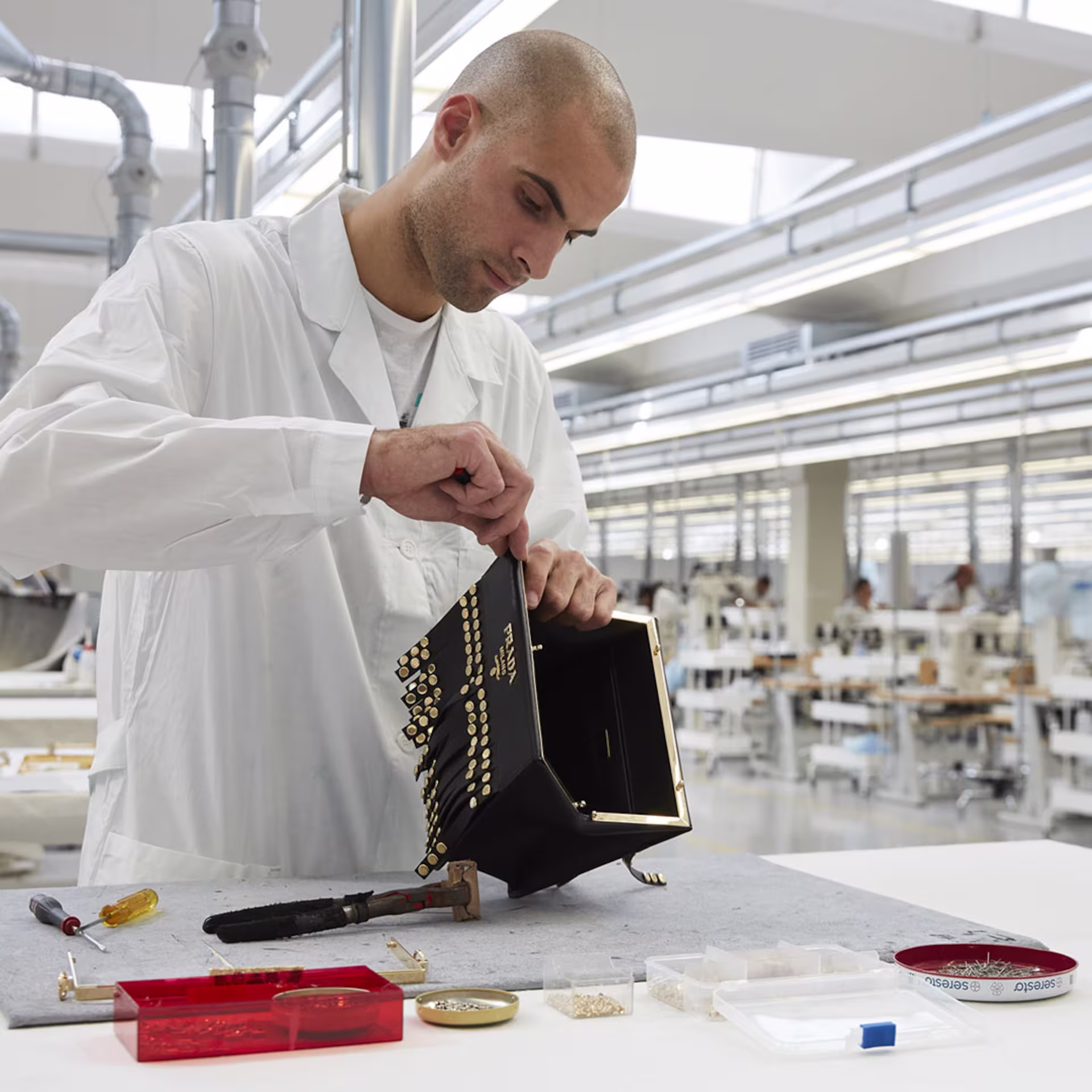 Prada Factory Life&People Magazine