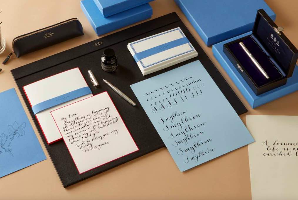 smythson blue paper cartoleria Life&People Magazine