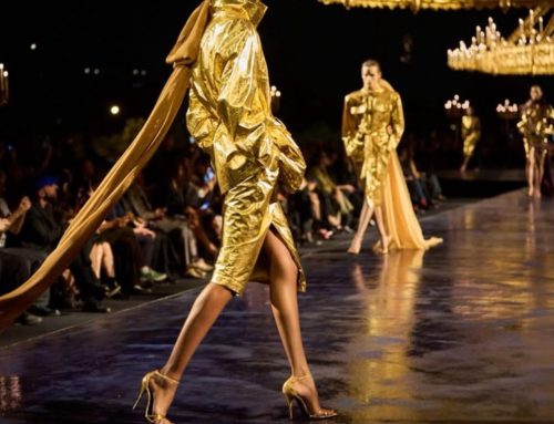 Saint Laurent: è l’oro il colore che consacra il decennale di Anthony Vaccarello?