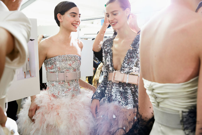Sfilata backstage dressing Life&People Magazine