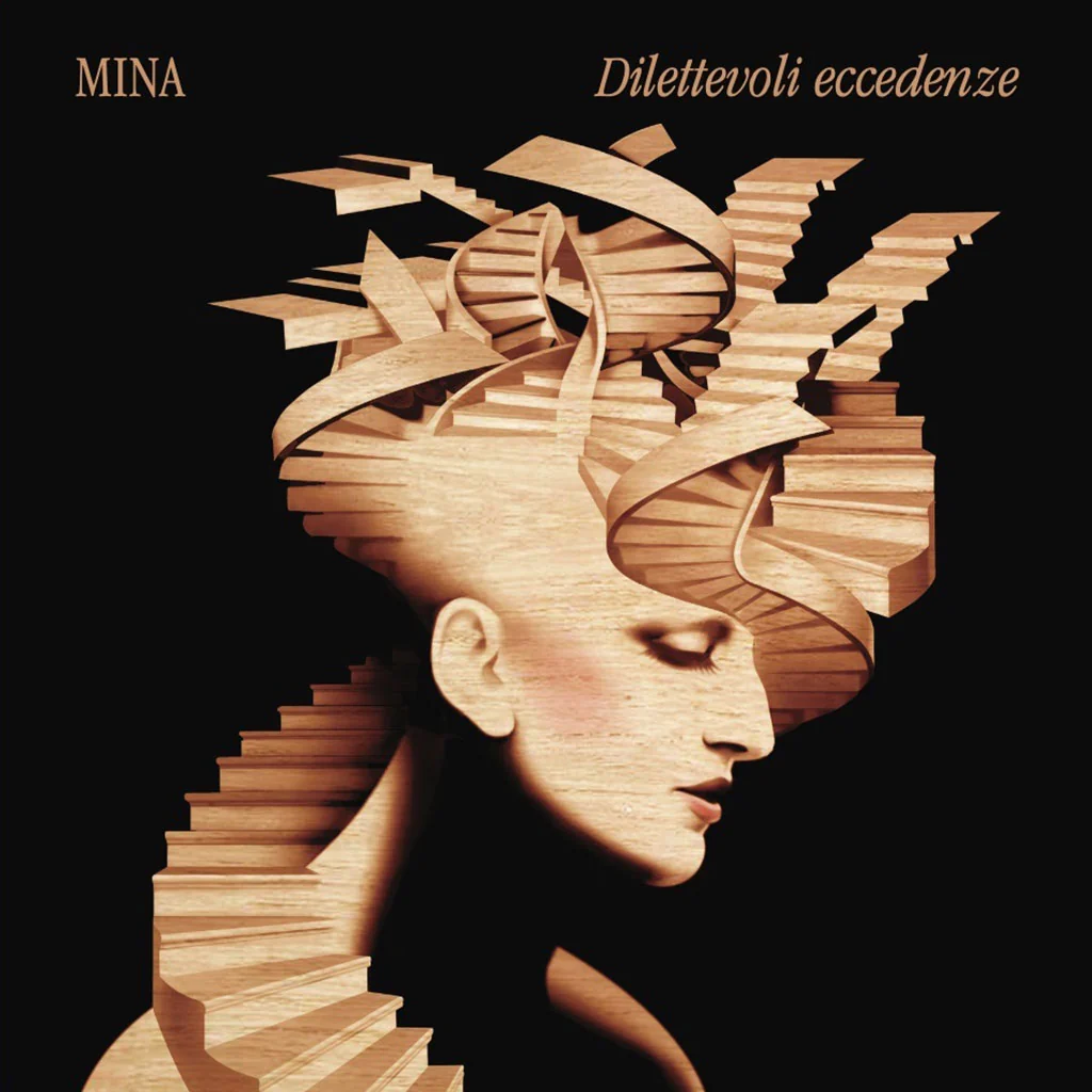 Copertina album mina Dilettevoli Eccedenze