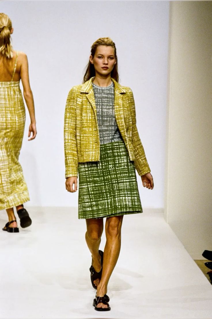 Kate Moss in Prada 90s Ugly Chic @Pinterest