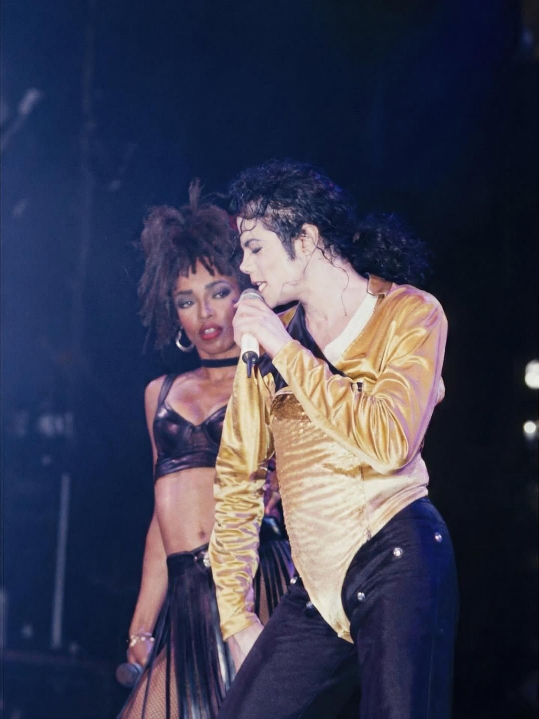 Michael Jackson e Siedah Garrett- Life&People Magazine