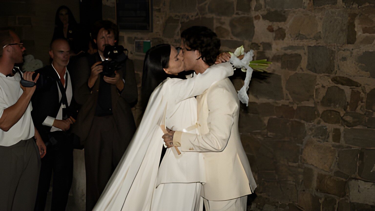 Matrimonio Damiano David Dove Cameron Foto @Ginevra Fatarella - LaPresse