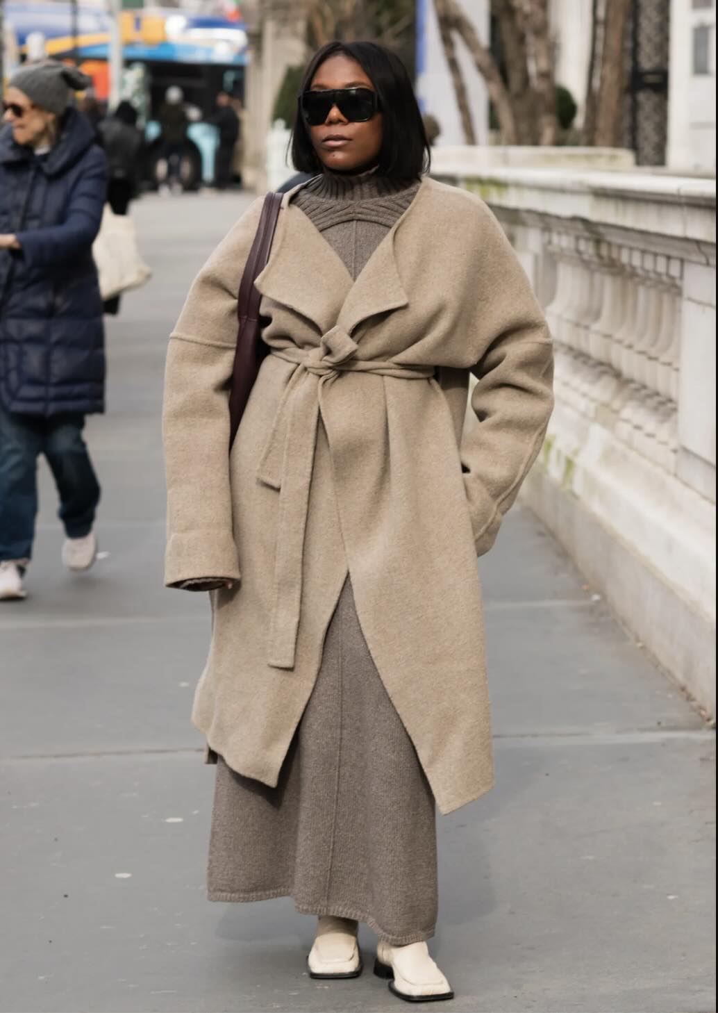 tonalità cappotto cammello 